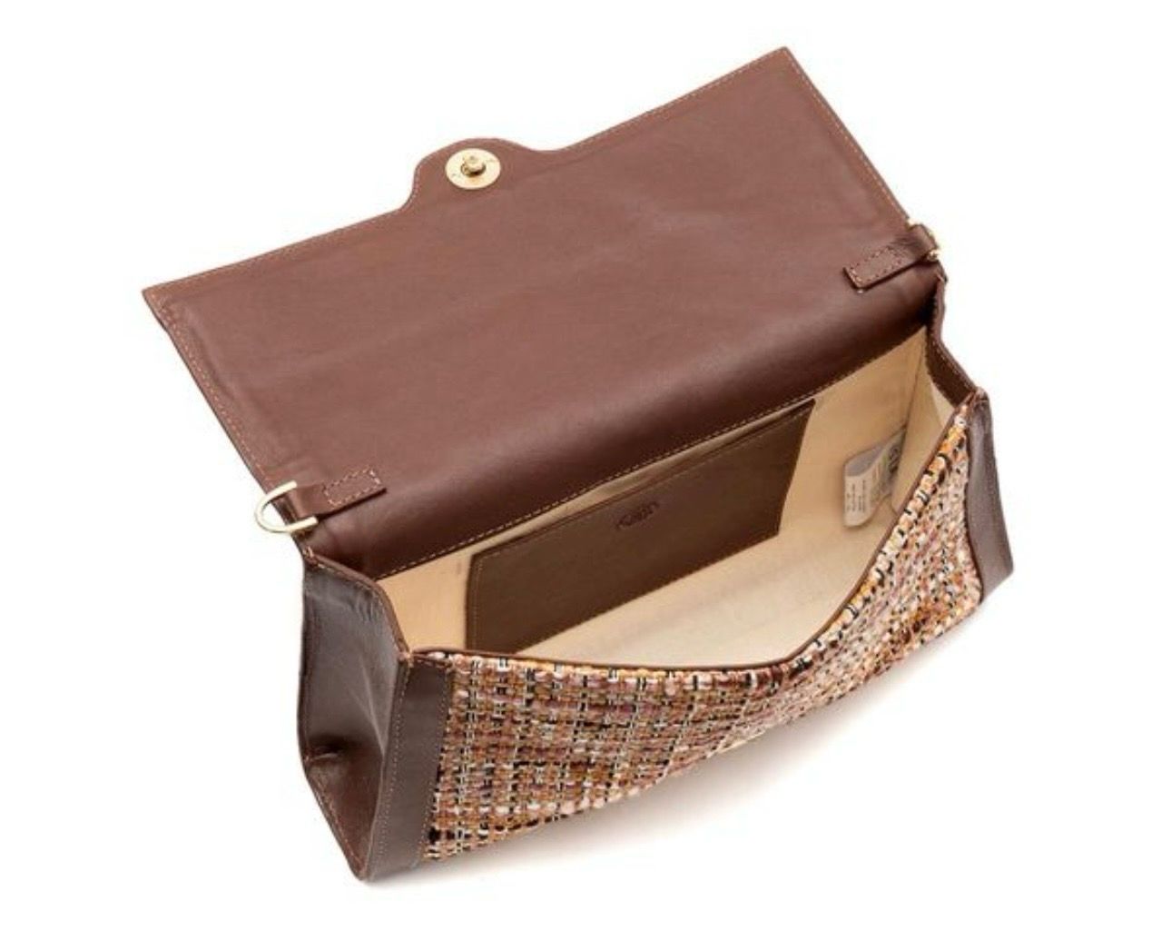TOP HANDLE TAPEÇARIA BORDADA DOURADA