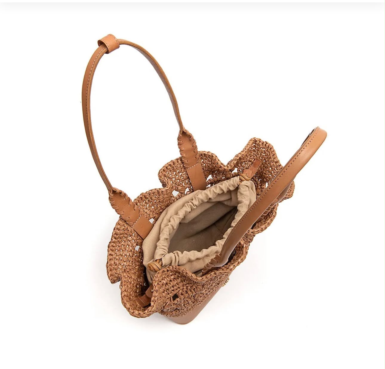 CAMELLIA CROCHÊT BAG CLAY