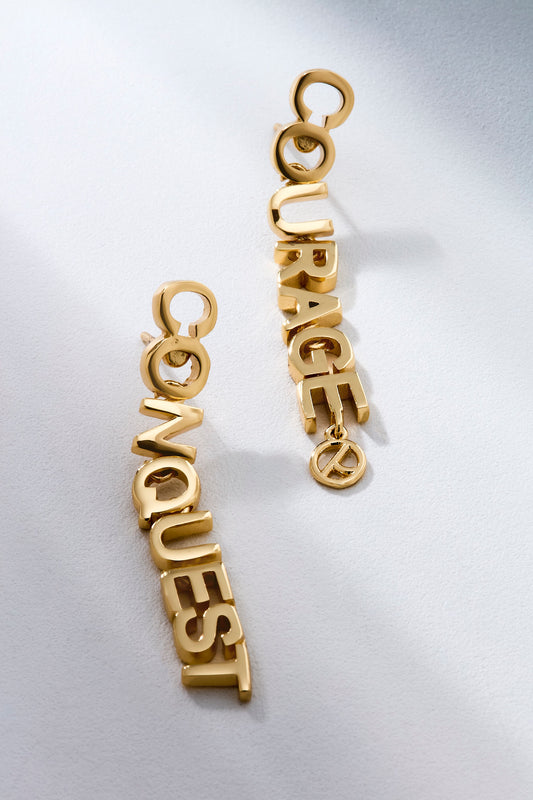 COURAGE AND CONQUEST EARRING
