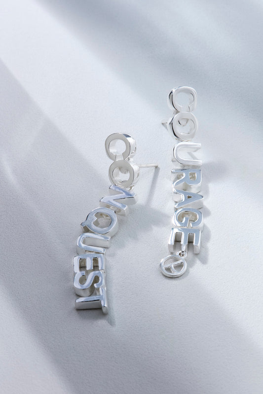 COURAGE AND CONQUEST EARRING
