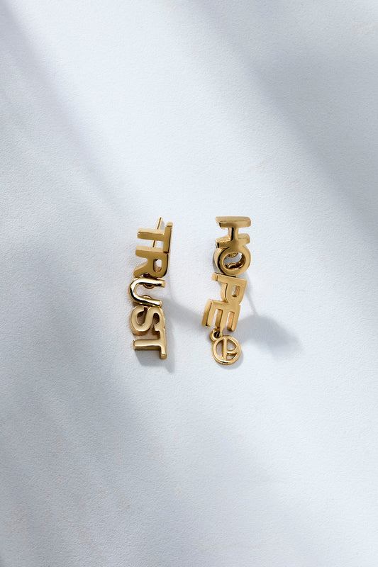 HOPE AND TRUST EARRING