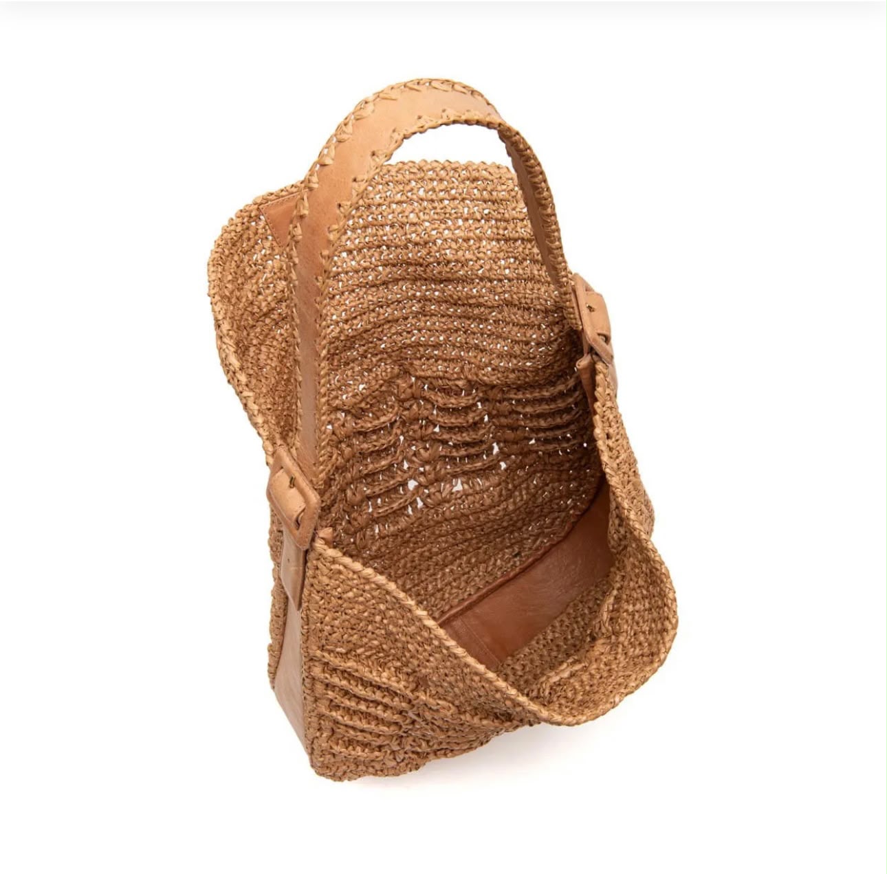 BOLSA HOBO OPHELIA LATTE ARGILA CAFE LEITE