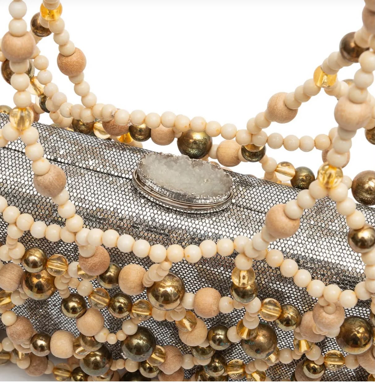 GOLD/SILVER CLUTCH CASE