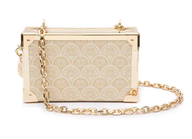 CLUTCH TRUNK SIRENA MONOGRAMA CANVAS