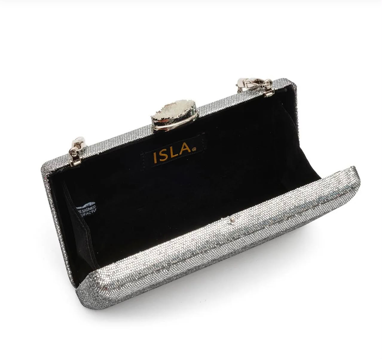 GOLD/SILVER CLUTCH CASE