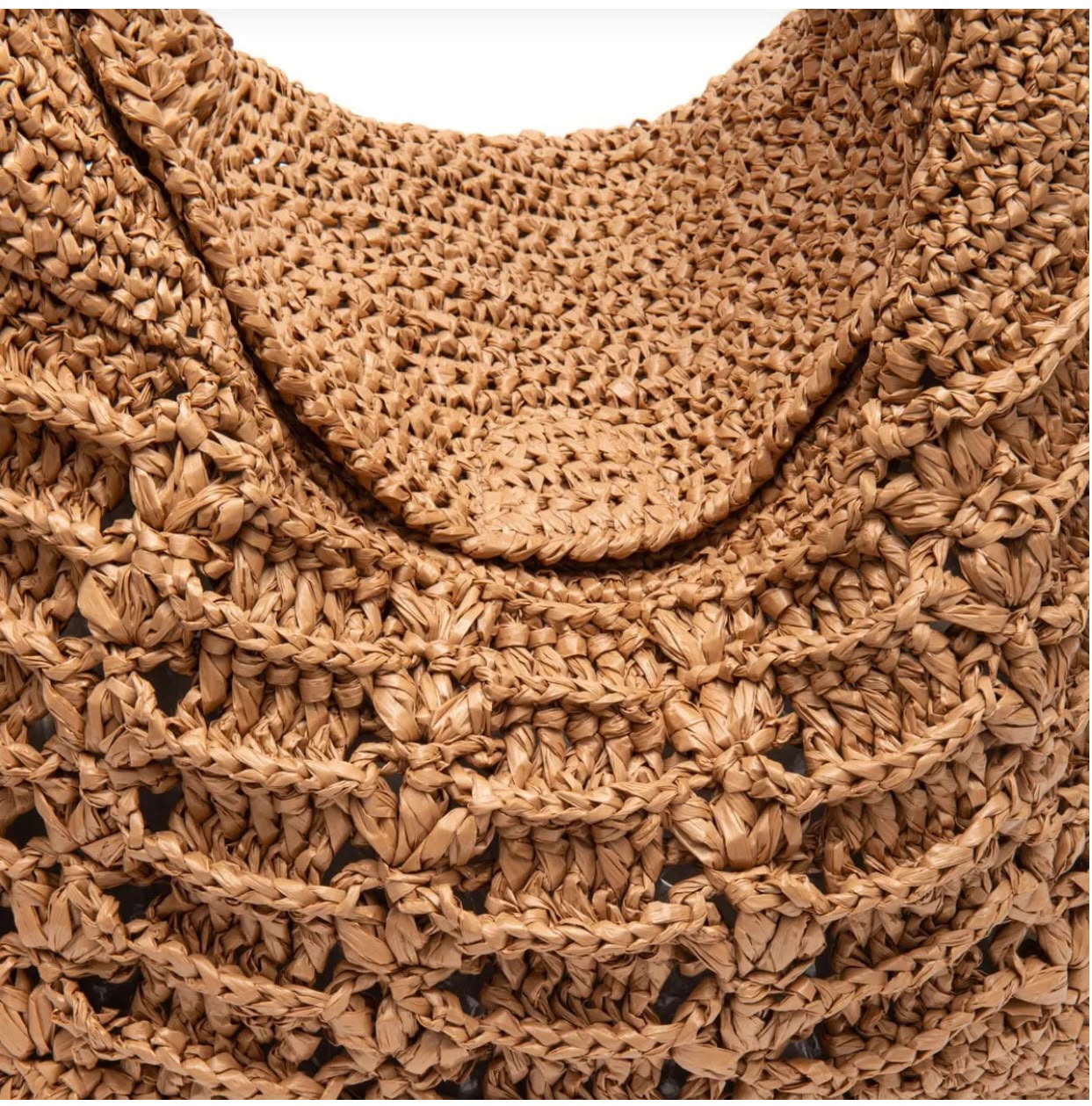 BOLSA HOBO OPHELIA LATTE ARGILA CAFE LEITE